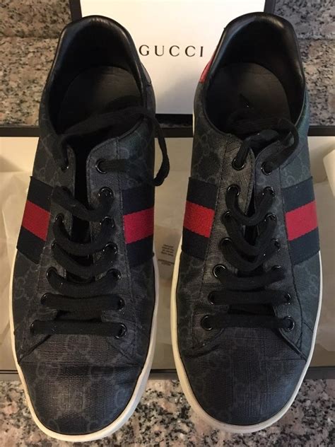 authentic gucci shoes ebay|pre owned gucci sneakers.